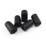 Cello Rubber End Pin Tip 5 pcs of Black Tip Protector