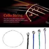 Cello Strings V80 Set (A-D-G-C) String For 4/4, 3/4, 1/2, 1/4 Cello