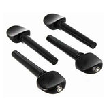 Cello Tuning Pegs 4pcs Ebony Wood for 4/4