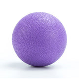 Single Lacrosse Ball Body Massage Ball - 1 Pc Myofascial Release Muscle Relief Yoga Gym Fitness Exercise Ball