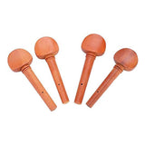 Violin Tuning Pegs with Predrilled Hole Set of 4 Jujube Wood for 4/4