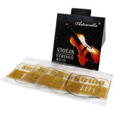 Violin Strings AV16 Set (E-A-D-G) String For 4/4, 3/4, 1/2, 1/4 Fiddle