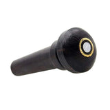 Violin Ebony End Pin with Fisheye Black Tightening Fastener Replacement Part