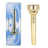 Trumpet Mouthpiece 17C Brass Gold-Plated Replacement