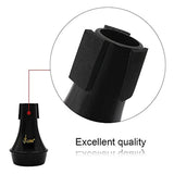 Trumpet Mute Silencer Black Practice Straight Mute Lightweight ABS Plastic