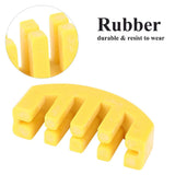 Violin Practice Mute Yellow Heavy Rubber Silencer for 4/4