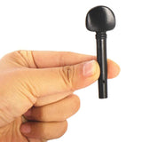 Violin Tuning Pegs with Fish Eye Set of 4 Black Ebony Wood for 4/4