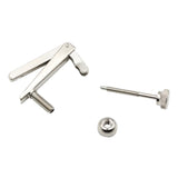 Cello Fine Tuners - 4 pcs Silver String Adjuster for 3/4 and 4/4 Cello