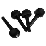 Violin Tuning Pegs with Fish Eye Set of 4 Black Ebony Wood for 4/4