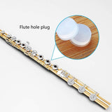 Flute Open Hole Plugs - Set of Soft Silicone Cover Flute Repair Parts