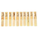 Soprano Saxophone Reeds 2.5 with case - 10 pcs Sax Reeds Replacement