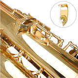 Saxophone Thumb Hook Golden Metal Thumb Rest Support For Soprano Alto Tenor